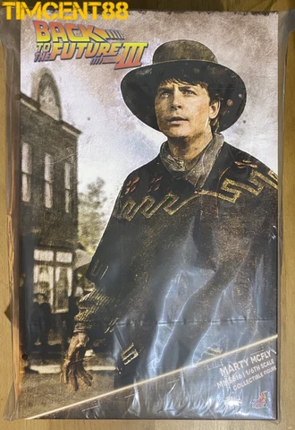 Ready! Hot Toys MMS616 Back to the Future Part III 1/6 Marty McFly Cover