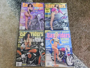 4 Easyriders Motorcycle Magazines 1990 David Mann Art Collectible Choppers - Picture 1 of 2