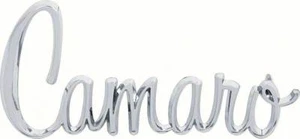 1970 - 1974 EMBLÈME DU PANNEAU AVANT ET ARRIÈRE CAMARO - SCRIPT "Camaro" - Photo 1/1