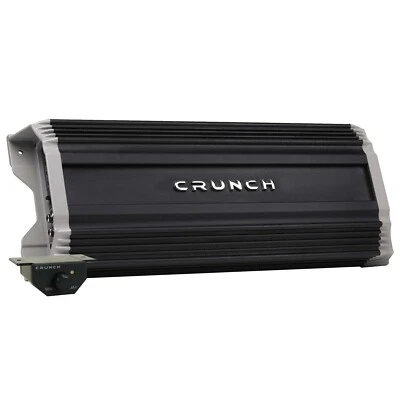 Crunch PZ2-2030.5D Compact 5 Channel 2000w Class D Car Amplifier Amp+Bass Remote - Image 1 of 4
