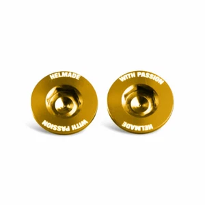 helmade Schraubenset Gold für Bell Motorsporthelme - Bild 1 von 3