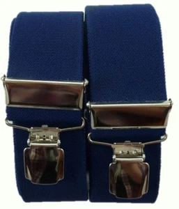 bretelle super spesse 45 mm, d'blu, 4 clip larghe extra spesse, spedizione lampo - Foto 1 di 19
