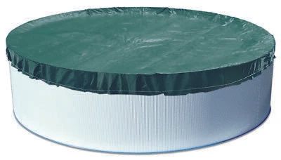 MARKENLOS Abdeckplane Winter Sommer Pool 4,60 - 4,70 Plane Poolplane Seilzug Poolabdeckung