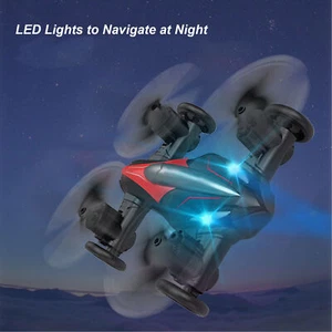 D85 2 In1 Professional Air‑Ground Flying Drone Car Dual Mode Quadcopter RC LS - Picture 1 of 24