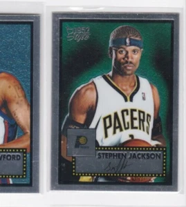 STEPHEN JACKSON 05-06 TOPPS 1952 STYLE CHROME PARALLEL-SERIAL #'D 417/499-SWEET! - Picture 1 of 24