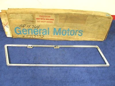 Pontiac Bonneville 1968 LH panel de puerta interior trasero moldura nos GM 517 Foto 1 de 4