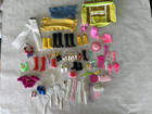 Vintage Lot of Barbie Accessories Shoes Boots Combs 1970s 1980s 1990s