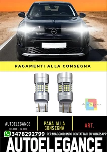 ✨KIT T20 LED POSIZIONE DIURNA BILUCE LED CAN BUS ADATTO PER OPEL MOKKA✨ - Imagen 1 de 4