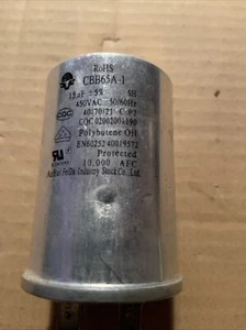 DEHUMIDIFIER / AC CAPACITOR  CBB65A-1 450 VAC (15 uF) - Picture 1 of 2