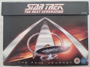 Star Trek TNG The Full Journey DVD Complete Set Brent Spiner Signed Region 2 - Picture 1 of 12