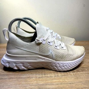 Nike Infinity React Flyknit Mujer Talla 7 Zapatos Blancos Atléticos Tenis para Correr - Imagen 1 de 10