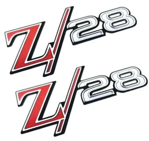 For Chevrolet - Z28 Z-28 1969 Emblems Badges Stickers Decals 5"x2.8" - Foto 1 di 3