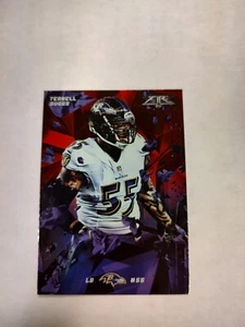 2015 Topps Fire Flame Terrell Suggs #10 (PWE) - Picture 1 of 2