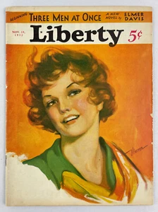 Liberty Magazine, November 19, 1932, Vintage General Interest, Pulp - Imagen 1 de 4