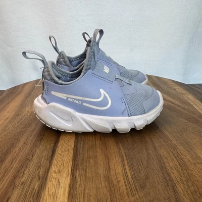Nike Flex Advance Shoes Toddler Size 5C Light Purple Gray Slip On Strap Easy On - Image 1 of 4