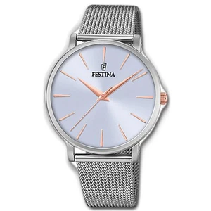 Festina Damen Uhr F20475/3 Stahl Armband-Uhr Ladies Classic silber UF20475/3 - Bild 1 von 8