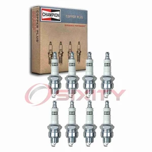 8 pc Champion Copper Plus Spark Plugs for 1966-1967 Fargo D200 Panel qx - Picture 1 of 5