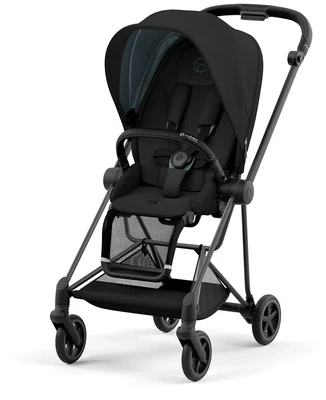 Carrinho Cybex Mios 3 (Uma Caixa) - Preto Fosco / Preto / Preto Escuro - Imagem 1 de 3