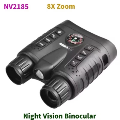 NV2185 4K 8X Zoom Head Mounted Night Vision Video Ultra Binocular 600M Hunting - Image 1 of 4