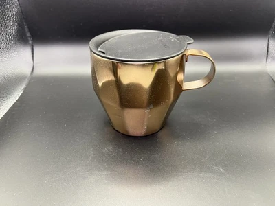 Taza de viaje Starbucks Coffee 2014 color cobre 14 oz acero inoxidable con tapa usada Foto 1 de 4