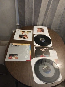 Wham! Japanese Vinyl Obi Lot Make It Big Lp I'm Your Man 12" Single Wake Me Up - Picture 1 of 20