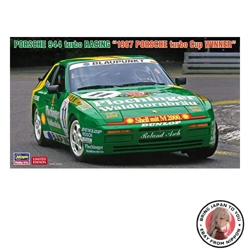 Nuova plastica scala 1/24 Porsche 944 Turbo Racing 1987 Porsche Turbo Cup Winner - Immagine 1 di 1