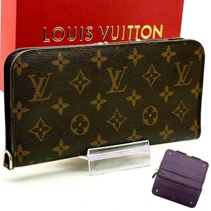 Condition Louis Vuitton Monogram Portefeuille Insolite Long Wallet From Japan - Picture 1 of 10