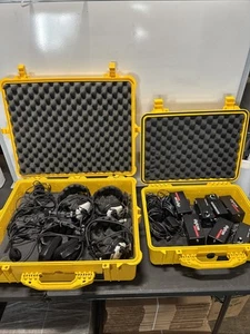 Porta Phone Digicom Inalámbrico Entrenador de Fútbol Americano Auriculares Comm Mic System Set SIN PROBAR - Imagen 1 de 10