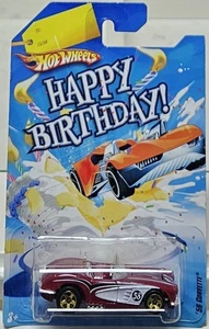 Hot Wheels 2010 - Happy Birthday - '58 Corvette /K28 - Bild 1 von 2