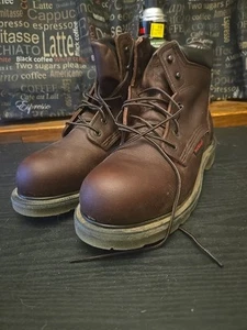Red Wing 2406 STEEL TOE Herren Arbeitsstiefel Größe 9 D einmal getragen - Bild 1 von 2