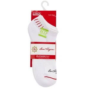 Men's Ben Hogan Motion Stripe Ankle Socks - 2 Pack - Picture 1 of 9