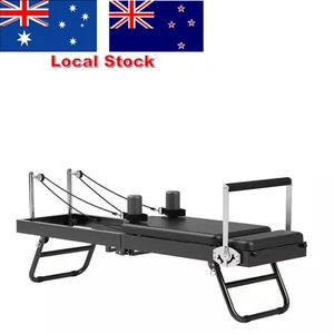Foldable Pilates Reformer Workout Exercise Studio Quality Yoga resistance NZ - Picture 1 of 8