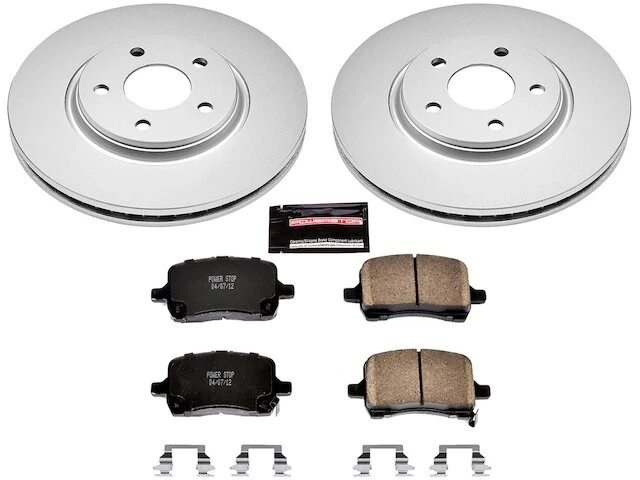 Kit de pastillas de freno delanteras y rotor para Pontiac G5 MF743BZ 2007 Foto 1 de 1