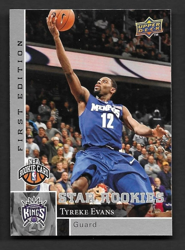Tyreke Evans RC Sacramento Kings 2009-10 cubierta superior primera edición #200  Foto 1 de 1