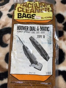 Vacuum Bags Hoover Type D Dial A Matic Dial-A-Matic 1380 1381 2850 - Picture 1 of 4