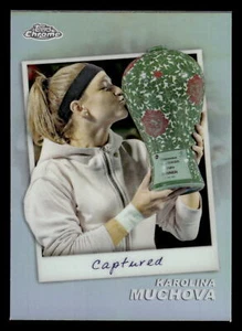 2024 Topps Chrome Tennis KAROLINA MUCHOVA CAPTURED #CTD-KM - Picture 1 of 2