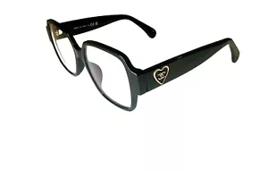 Nuevas Gafas Chanel Auténticas Luz Azul 3438 501 Negro y CC Corazón Logo Con Estuche - Imagen 1 de 8