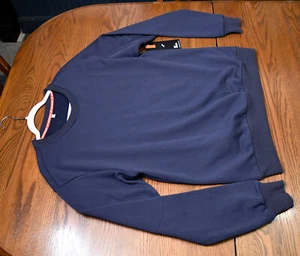 Struck, New, Emboss crewneck sweatshirt, navy, unisex Medium $110 - Picture 1 of 8