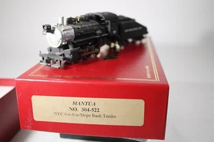 Mantua HO NYC 0-6-0 Locomotive w/ Slope Back Tender, Track Tested - Picture 1 of 8