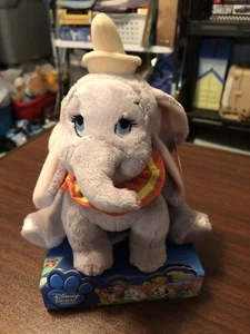 Disney Dumbo the Elephant Plush Stuffed Animal Doll Toy Quality cute NWT 8” - Picture 1 of 4