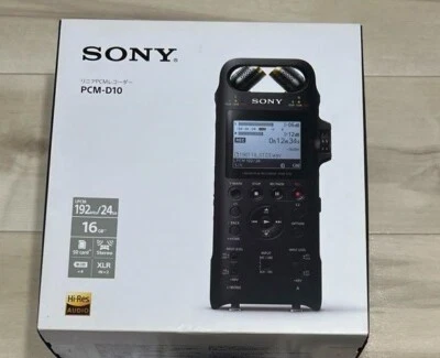 PCM-D10 Sony Linear PCM recorder high res recording support 16GB NEW - Image 1 of 4
