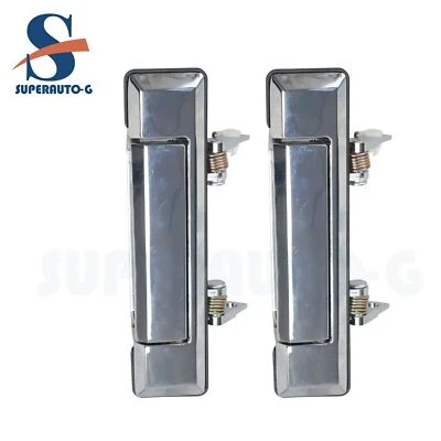 Nueva manija de puerta exterior plateada 2 piezas L&R para camioneta Toyota 4Runner DLX 1984-1988 Foto 1 de 4