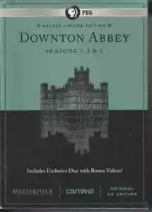 Downton Abbey Seasons 1, 2 & 3 Deluxe Limited Edition (DVD, 10 DISCS) NEW - Picture 1 of 1