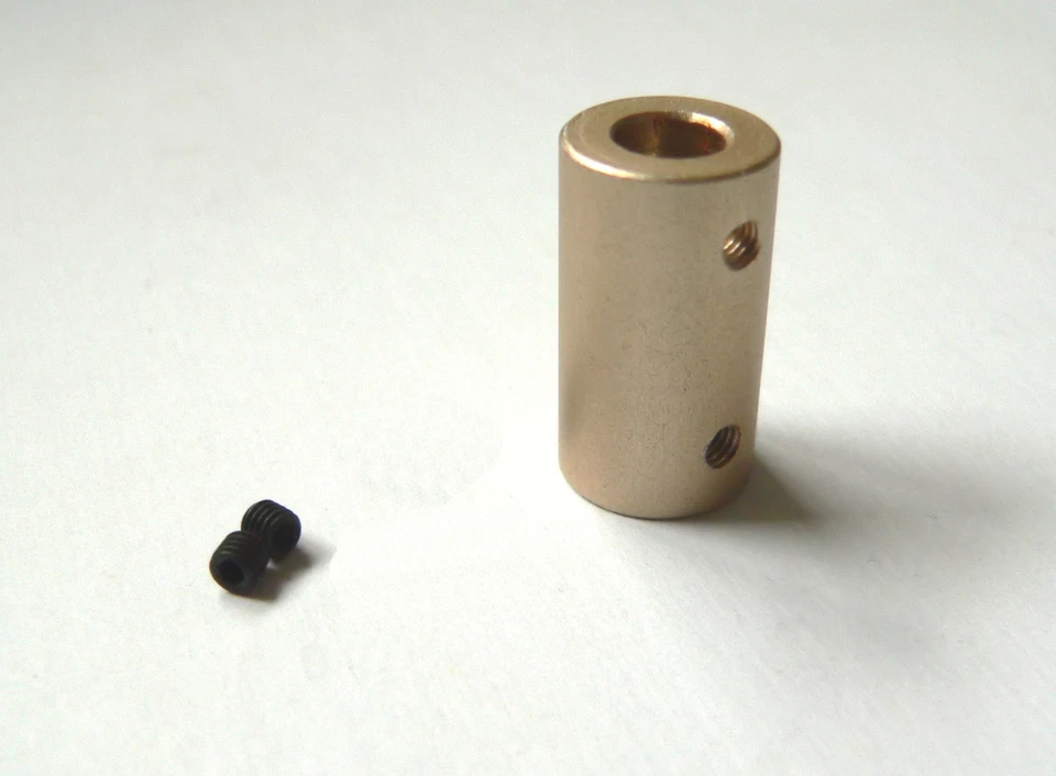 6mm Potentiometer Shaft Metal Coupler Extender Joiner extension pot shafts - Image 1 of 1