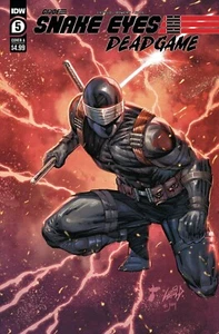 GI Joe: Snake Eyes Deadgame #5 Larry Hama Rob Liefeld Variant Cover (A) IDW - Picture 1 of 1