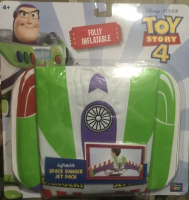 Toy Story Buzz Lightyear Inflatable Lightyear Space Ranger Jet Pack 4+ Toy Wing - Image 1 of 2