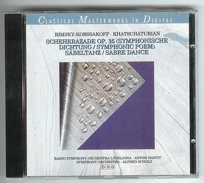CD Classical Masterworks in Digital SCHEHERAZADE op.35 SÄBELTANZ Khatschaturian - Bild 1 von 2