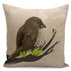 18" Fashion Bird Print Home Decorative Throw Pillow Case Sofa Cushion Cover