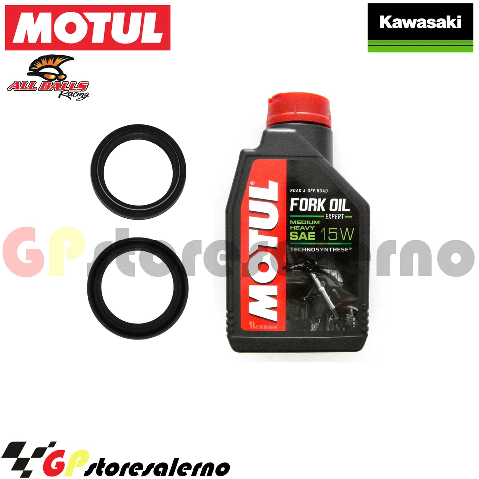 FORK OIL KIT 15W + ALL BALLS OIL KIT KAWASAKI 1000 GTR CONCOURS 2005 - Image 1 of 1