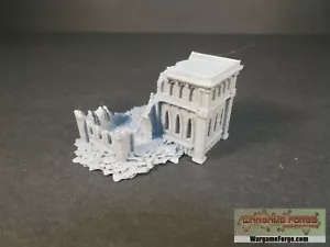 Gothic Epic Ruined Building 9 - Tabletop Wargame Terrain Battletech - Picture 1 of 3